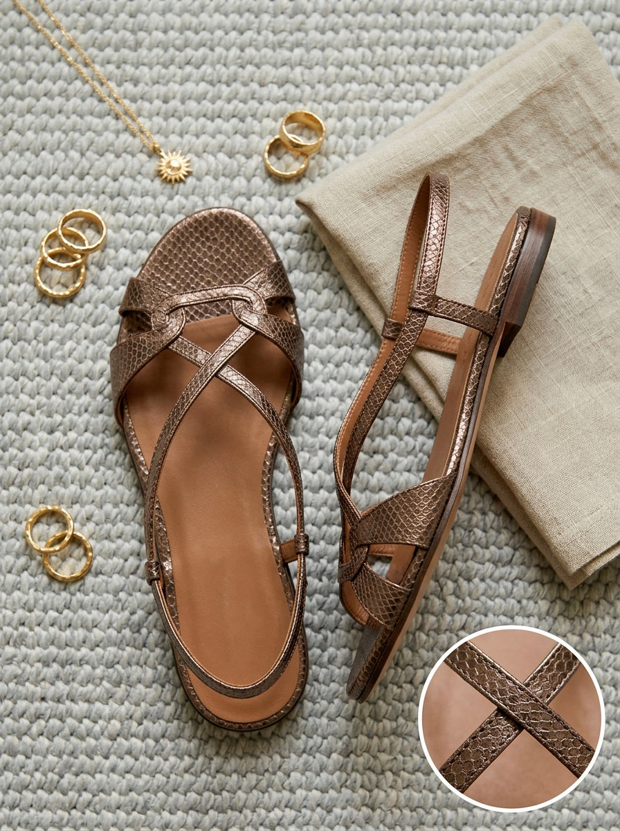 SANDALIAS BLANCA™ | SOFISTICACIÓN ITALIANA