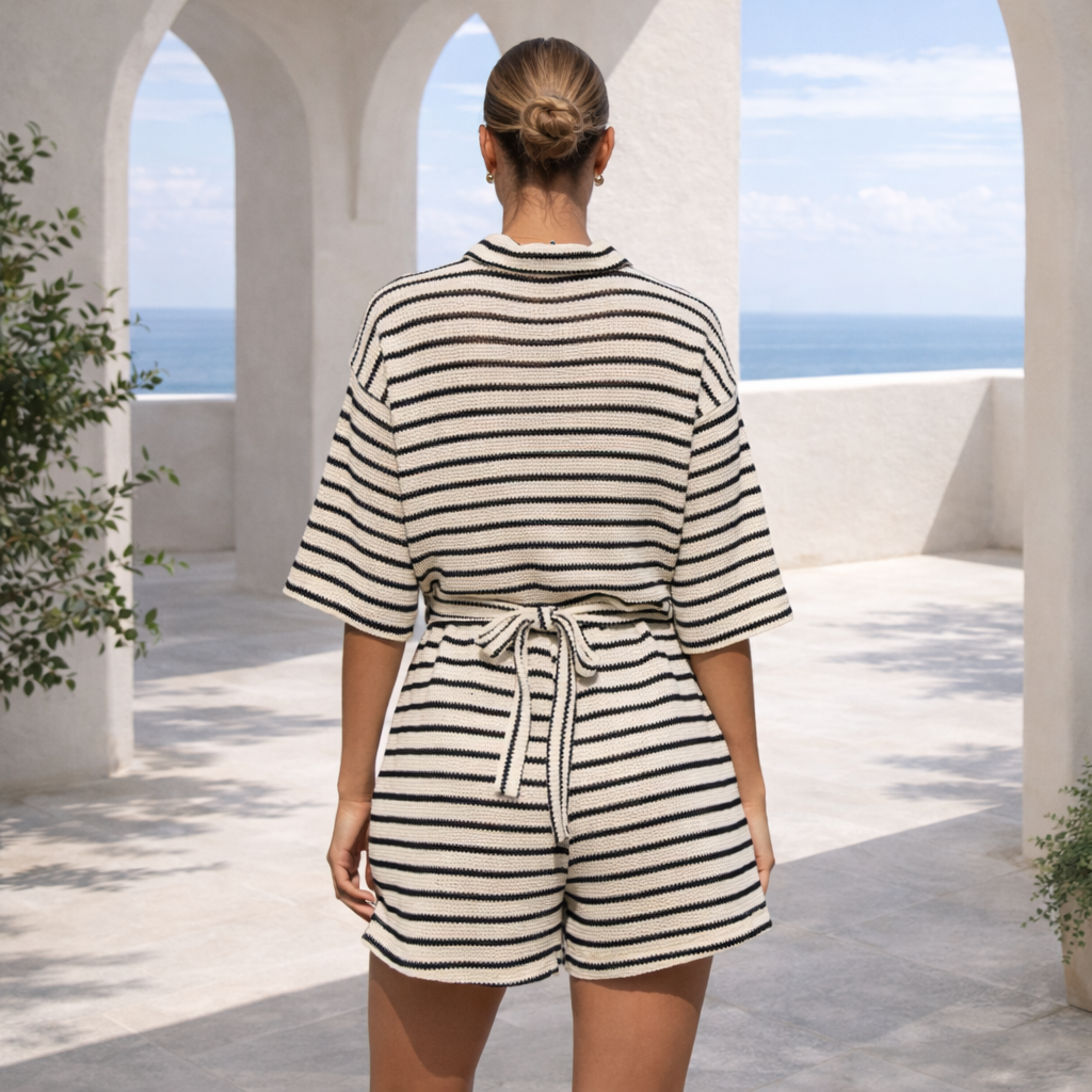 CONJUNTO STRIPED BREEZE™ | Ligereza y estilo effortless