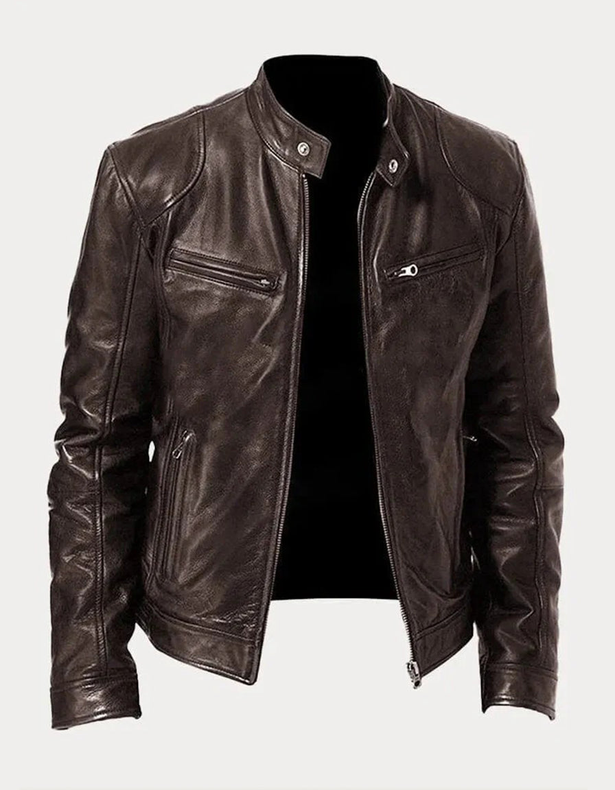 PEDRO - Chaqueta de cuero