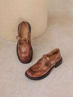 VERA - Sandalias de cuero