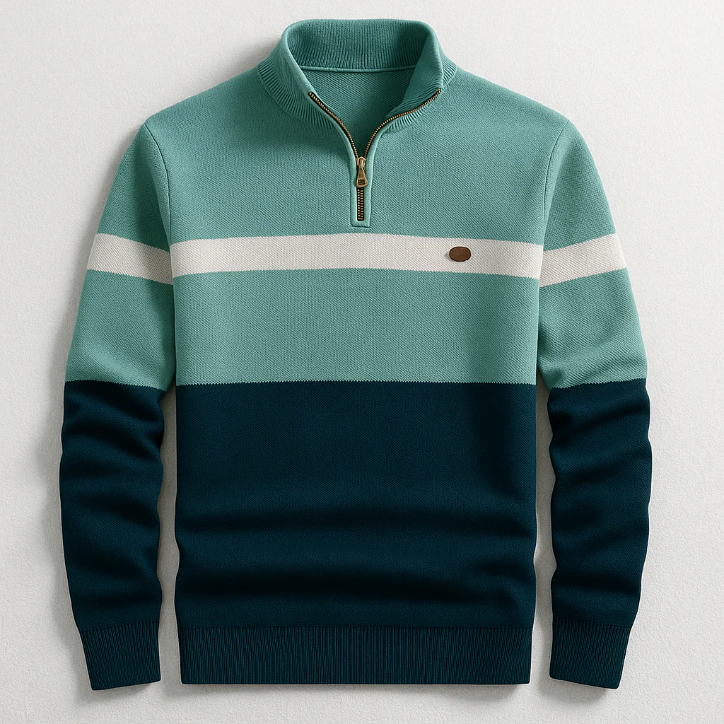 ÁLVARO - JERSEY CASUAL CON CREMALLERA