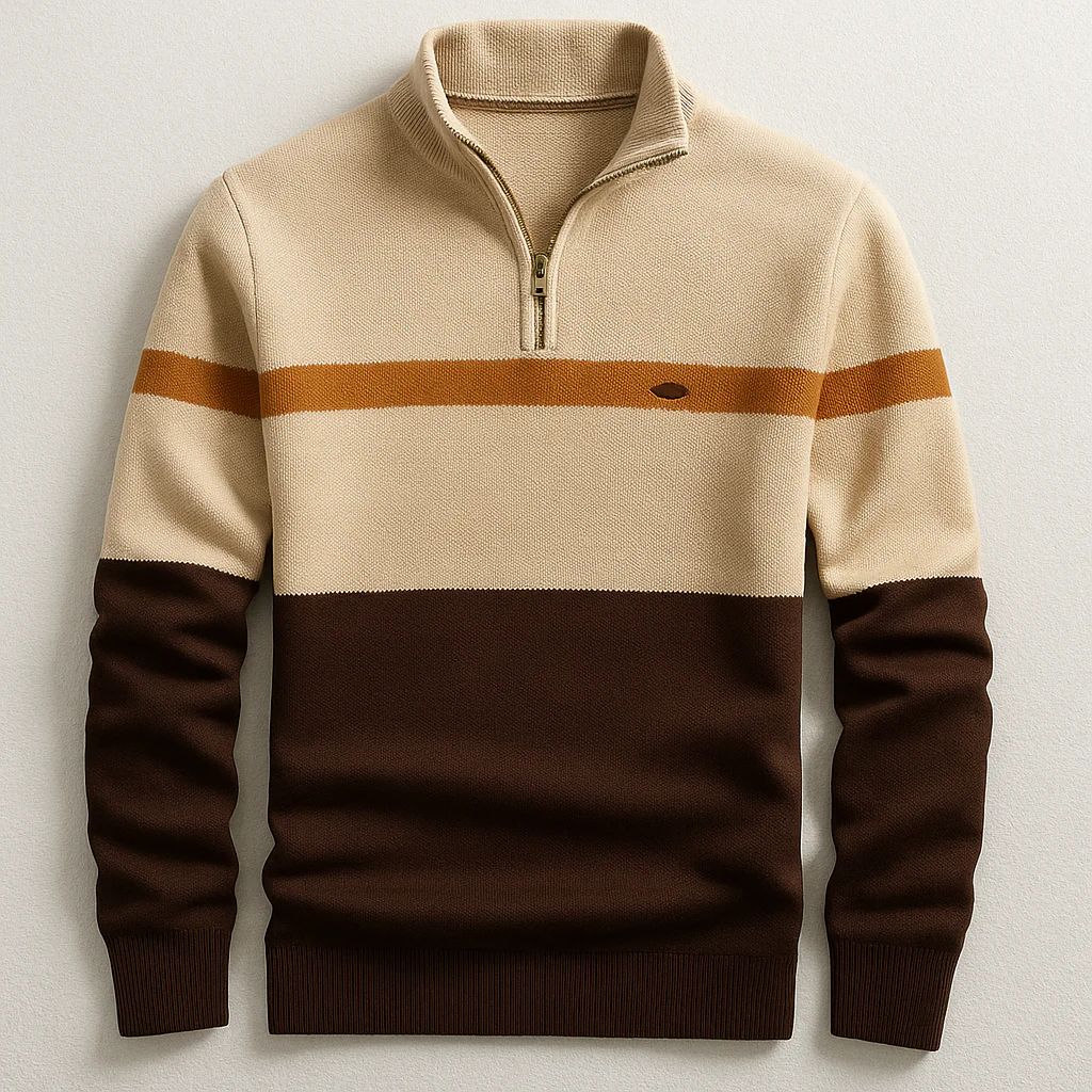 ÁLVARO - JERSEY CASUAL CON CREMALLERA