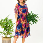 DALIA - VESTIDO DE GASA PRIMAVERAL