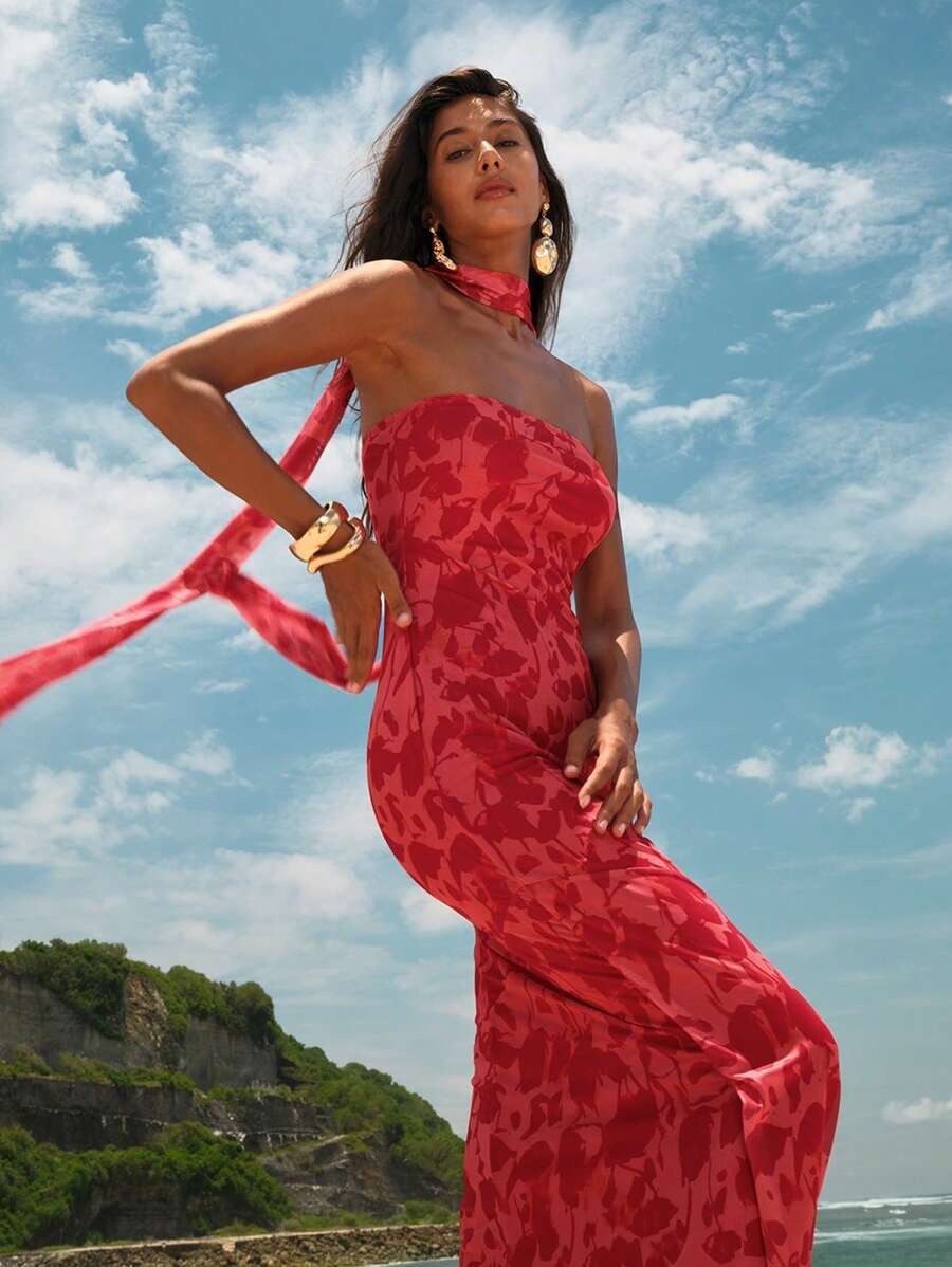 OLIVIA ™ | Encantador vestido largo con estampado