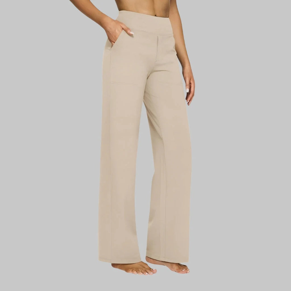 CLARA - Pantalón elegante de tejido suave