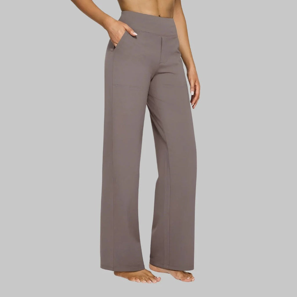 CLARA - Pantalón elegante de tejido suave