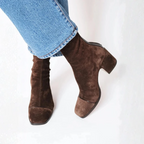 MACARENA - Botines suaves con tacón de bloque