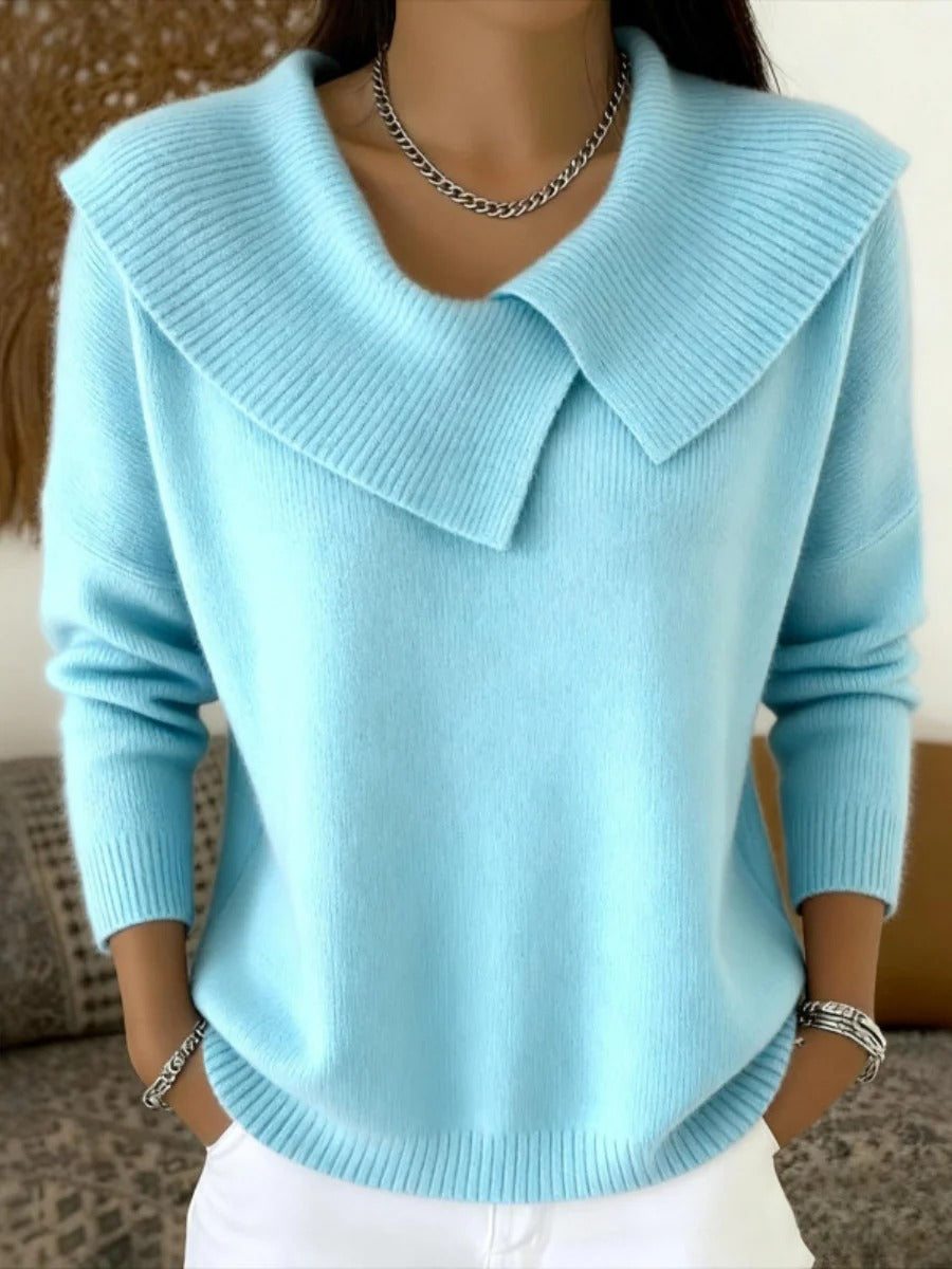 ALMA - Suéter cálido con cuello suave