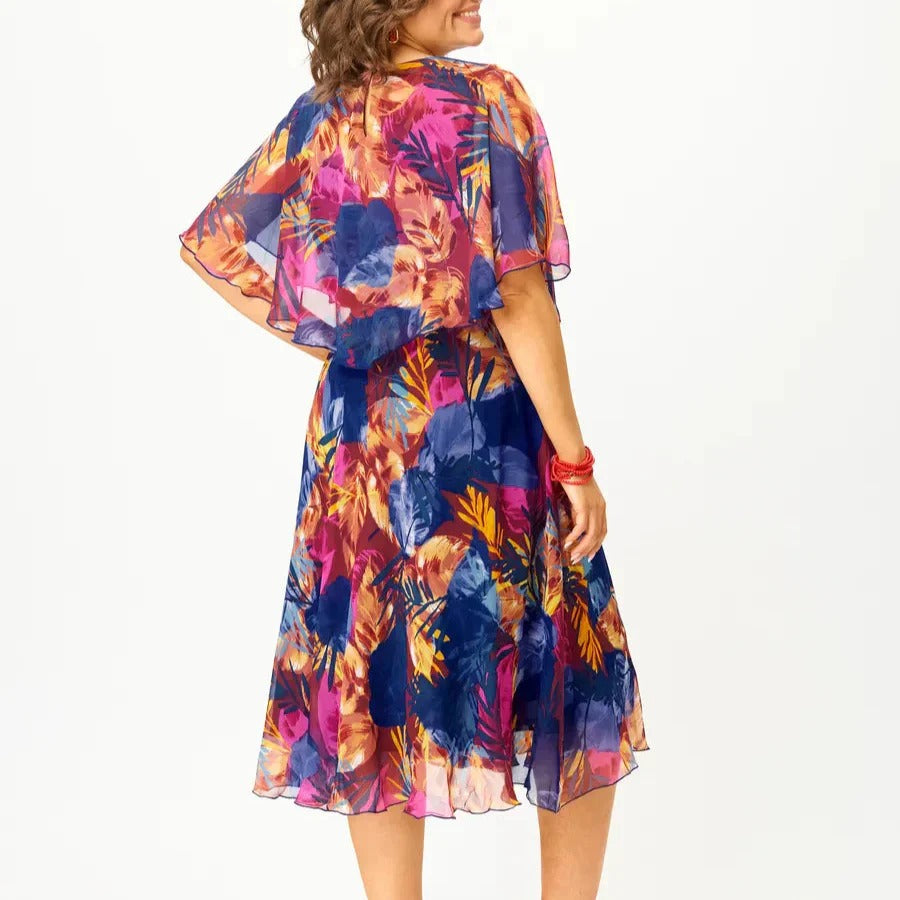 DALIA - VESTIDO DE GASA PRIMAVERAL
