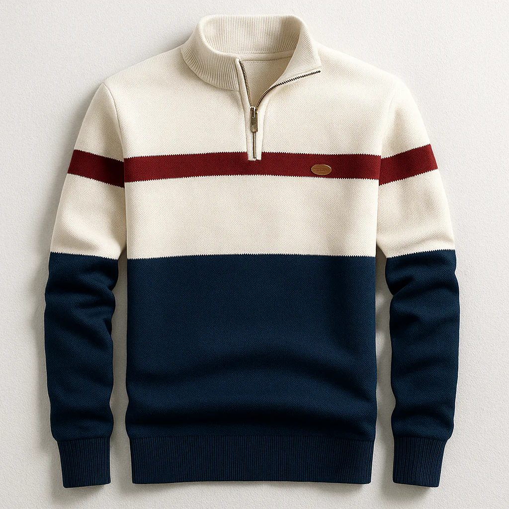 ÁLVARO - JERSEY CASUAL CON CREMALLERA