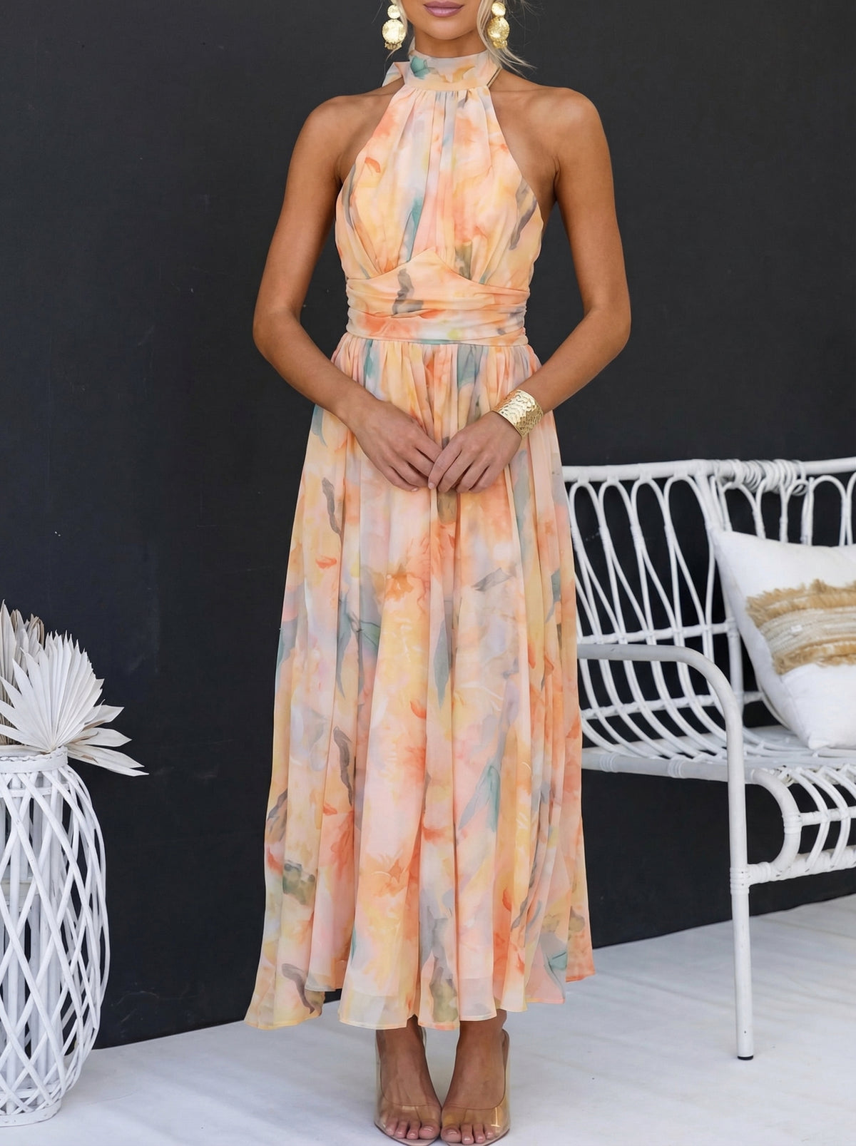 FLORENCE™ – Vestido largo floral